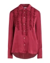 Mason's Woman Shirt Garnet Size 6 Viscose