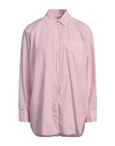 Mason's Woman Shirt Pink Size 4 Cotton