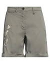 Mason's Woman Shorts & Bermuda Shorts Military Green Size 10 Lyocell, Elastane In Green
