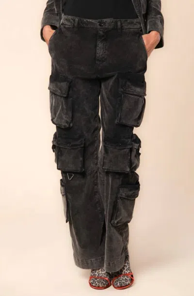 Mason's New Hunter Cargo Pant In Black