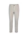 Mason's Osaka Trousers In Cream Velvet In Vbe061 020panna