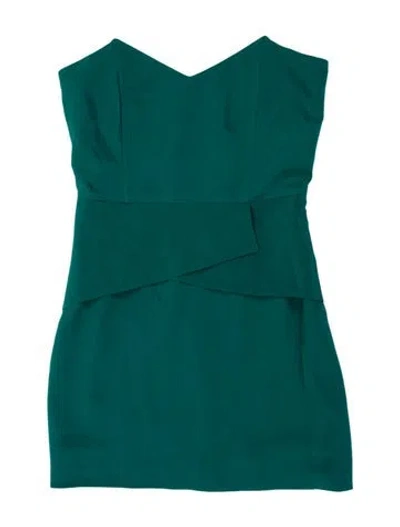 Pre-owned Mason Silk Mini Dress In Blue