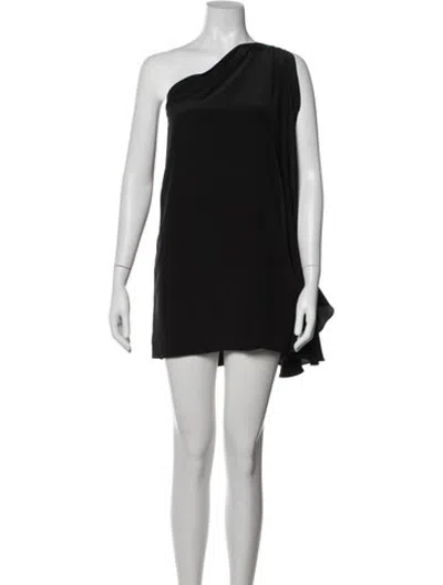 Pre-owned Mason Silk Mini Dress In Blue