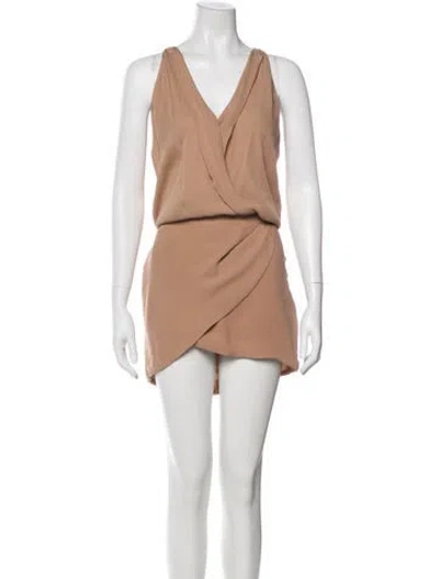 Pre-owned Mason Silk Mini Dress In Pink