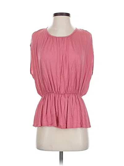 Pre-owned Mason Sleeveless Blouse In Pink