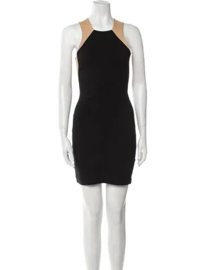 Pre-owned Mason Square Neckline Mini Dress