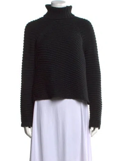 Pre-owned Mason Turtleneck Sweater In Black