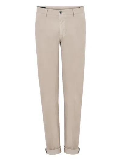 Mason's Button-fastening Trousers In Neutral