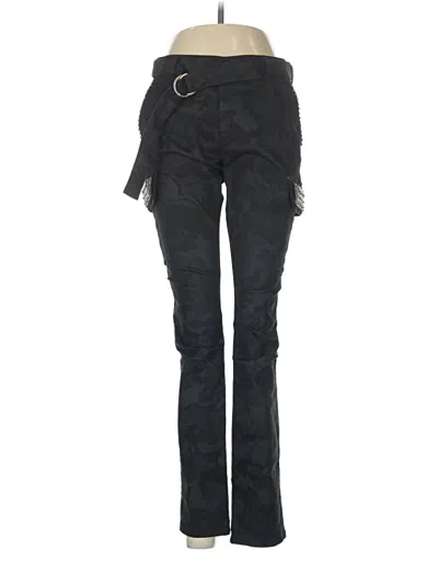 Pre-owned Mason's Cargo Pants In Black