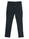 Mason's Cargo-pocket Trousers In Blue