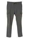 Mason's Cargo Pocket Trousers In Gray