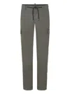 Mason's Chile Cargo Drawstring Trousers In Gray
