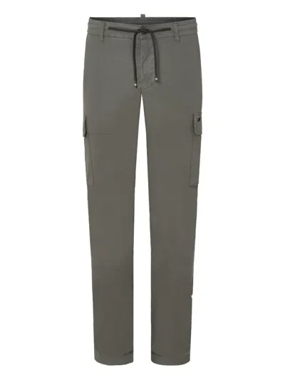 Mason's Chile Cargo Drawstring Trousers In Gray