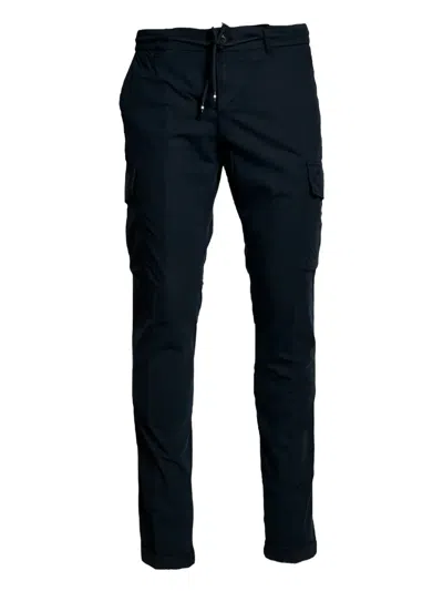 Mason's Chile Cargo-pockets Pants In Black