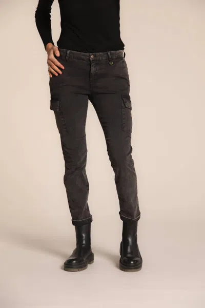 Mason's Chile City Cargo Pants In Black In Gray