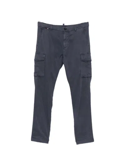 Mason's Chile Elasticated-waist Cargo Pants In Gray