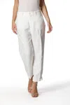 Mason's Chino Jogger Pants In White In White