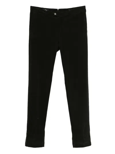 Mason's Chino Trousers In Black