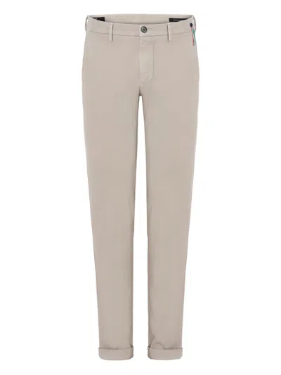 Mason's Cuffed Trousers In Nude