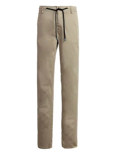Mason's Drawstring-waist Trousers In Neutral