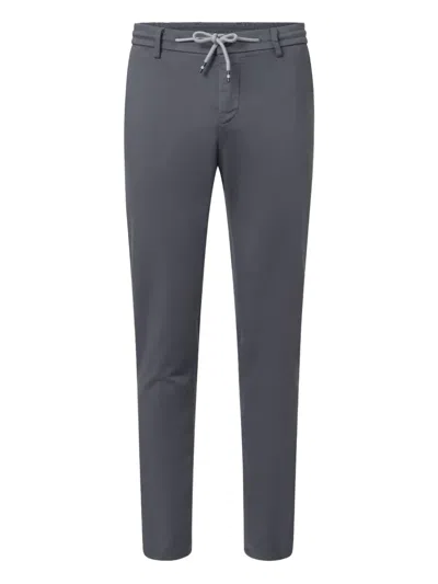 Mason's Drawstring-waist Trousers In Gray