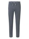 Mason's Drawstring-waist Trousers In Gray