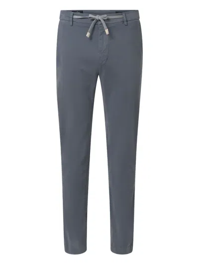 Mason's Drawstring-waist Trousers In Gray