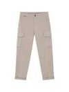 Mason's Flap-pocket Cargo Pants In Brown
