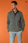 Masons Jackets And Jackets Man Mason's M74 Field Jacket - 2gb2535 277 In Gray
