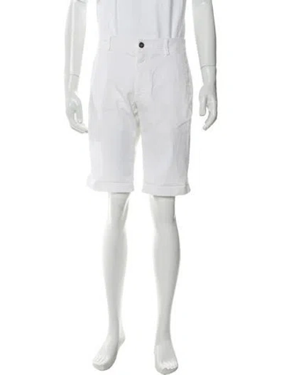 Pre-owned Mason's Knee-length Shorts W/ Tags In White