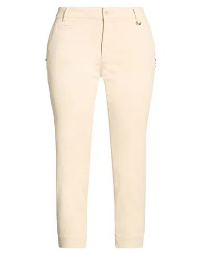 Mason's Icon Woman Pants Beige Size 4 Cotton, Lyocell, Elastane In Neutral