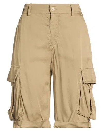 Mason's Icon Woman Shorts & Bermuda Shorts Khaki Size 8 Modal In Brown