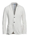 Mason's Man Blazer Beige Size 44 Linen, Cotton, Elastane In Beige