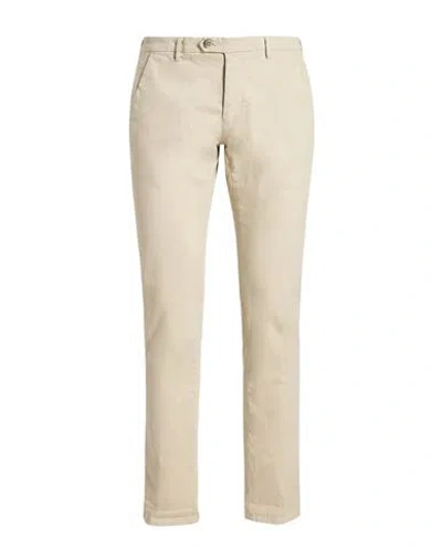 Mason's Man Pants Beige Size 30 Cotton, Elastane In Neutral