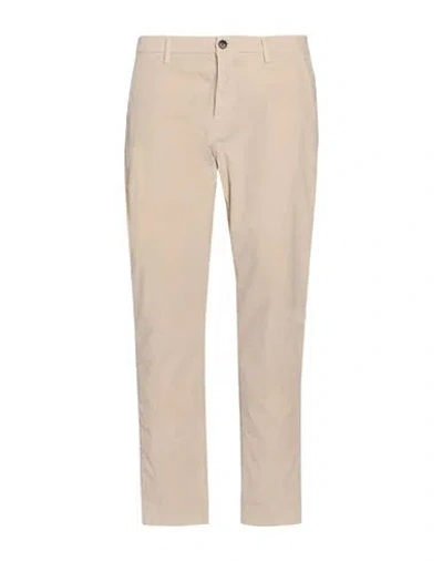 Mason's Man Pants Beige Size 32 Cotton, Elastane In Neutral