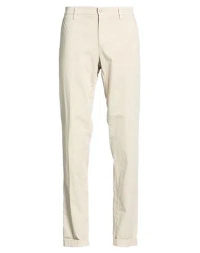 Mason's Man Pants Beige Size 34 Cotton, Elastane In Neutral