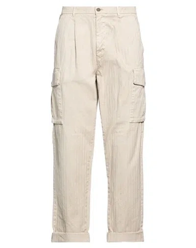 Mason's Man Pants Beige Size 34 Cotton In Sand