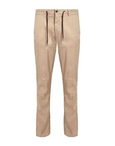 Mason's Man Pants Beige Size 36 Cotton, Elastane In Brown