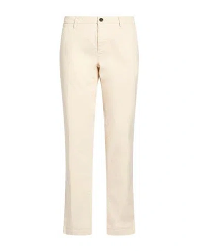 Mason's Man Pants Beige Size 38 Cotton, Elastane