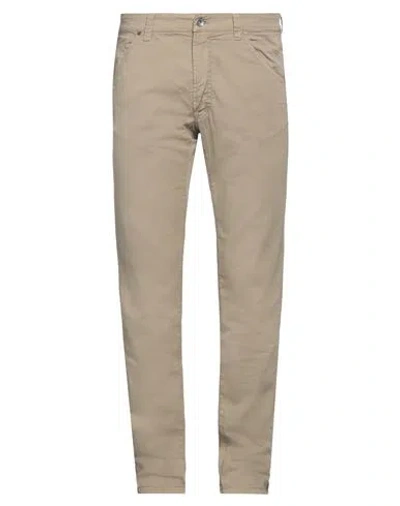 Mason's Man Pants Beige Size 44 Cotton, Elastane