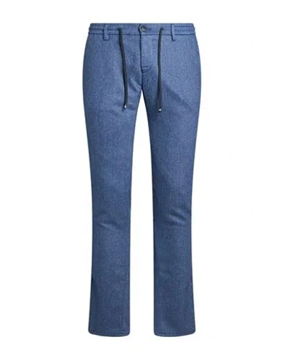 Mason's Man Pants Blue Size 30 Wool, Viscose, Polyester, Cotton