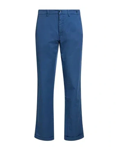 Mason's Man Pants Blue Size 34 Cotton, Elastane