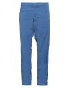Mason's Man Pants Blue Size 44 Cotton, Elastane In Blue