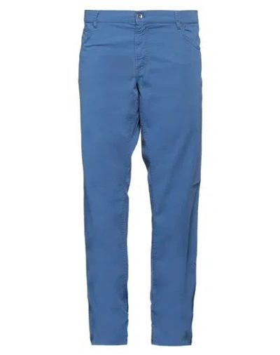 Mason's Man Pants Blue Size 44 Cotton, Elastane
