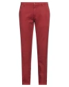 Mason's Man Pants Tomato Red Size 38 Cotton, Lyocell, Elastane