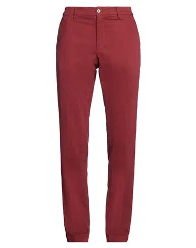 Mason's Man Pants Brick Size 38 Modal, Cotton, Elastane In Red