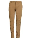 Mason's Man Pants Camel Size 36 Cotton, Elastane In Brown