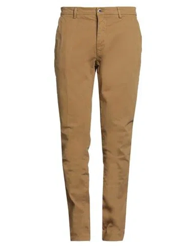 Mason's Man Pants Camel Size 36 Cotton, Elastane In Brown