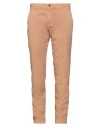 Mason's Man Pants Camel Size 40 Cotton, Lycra In Beige