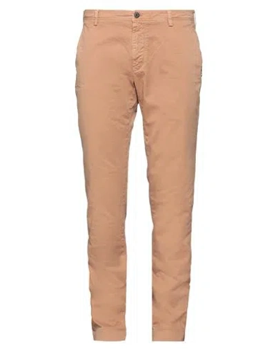 Mason's Man Pants Camel Size 40 Cotton, Lycra In Beige